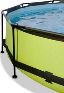 Exit Basen ogrodowy Lime z pompą filtrującą 360x76cm 2