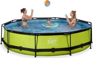 Exit Basen ogrodowy Lime z pompą filtrującą 360x76cm 3