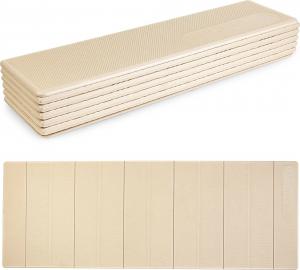 Spokey Mata treningowa Lucy 180 cm x 60 cm x 0.6 cm beżowa 2