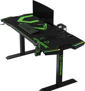 Biurko Ultradesk Force Zielone 166 cmx70 cm 2