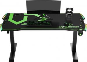 Biurko Ultradesk Force Zielone 166 cmx70 cm 4