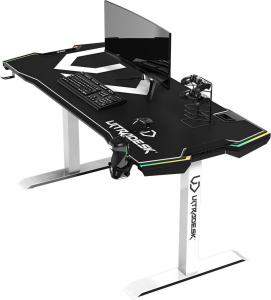 Biurko Ultradesk Force Snow Białe 166 cmx70 cm 2