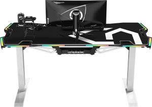 Biurko Ultradesk Force Snow Białe 166 cmx70 cm 4