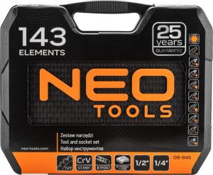 Zestaw narzędzi Neo 143 el. (08-945) 3
