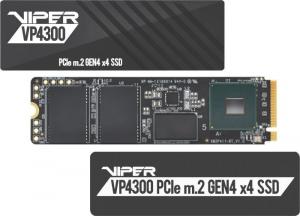 Dysk SSD Patriot Viper VP4300 1TB M.2 2280 PCI-E x4 Gen4 NVMe (VP4300-1TBM28H) 1