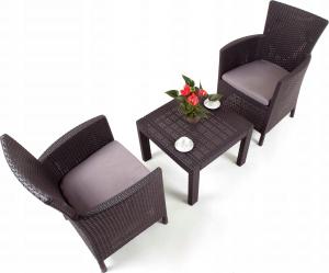 Allibert Meble ogrodowe ROSARIO BALCONY SET - brązowy 3