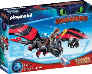 Playmobil Dragon Racing: Szczerbatek i Czkawka (70727) 1