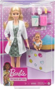 Lalka Barbie Mattel Kariera - Lekarz Pediatra i niemowlę (GVK03) 3