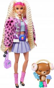 Lalka Barbie Mattel Extra Moda - Blond kucyki (GRN27/GYJ77) 1