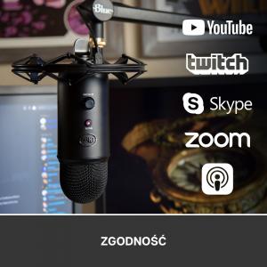 Mikrofon Blue Zestaw Yeticaster Broadcast Bundle Yeti + Radius III + Compass (988-000247) 8