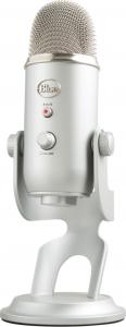 Mikrofon Blue Yeti USB Silver (988-000238) 2