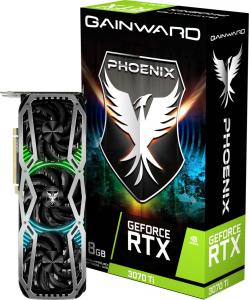 Karta graficzna Gainward GeForce RTX 3070 Ti Phoenix 8GB GDDR6X (471056224-2713) 1