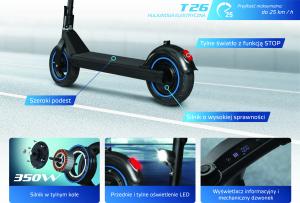 Hulajnoga elektryczna Neoline T26 16