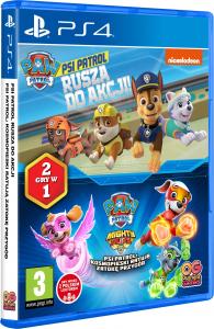 Psi Patrol Rusza do akcji & Kosmopieski ratują Zatokę Przygód PS4 2
