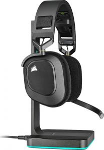 Słuchawki Corsair HS80 RGB Czarne (CA-9011235-EU) 6