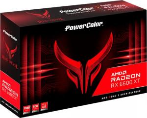 Karta graficzna Power Color Radeon RX 6600XT Red Devil OC 8GB GDDR6 (AXRX 6600XT 8GBD6-3DHE/OC) 2