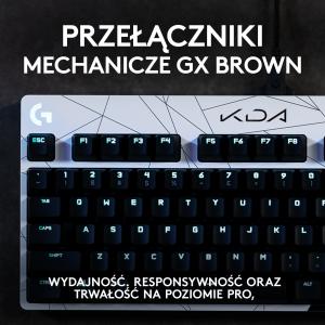 Klawiatura Logitech G Pro K/DA GX Brown (920-010077) 7