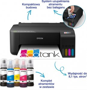 Drukarka atramentowa Epson EcoTank L1250 (C11CJ71402) 12