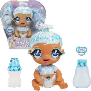 MGA Glitter Babyz Doll - Light Blue (Snowflake) 574859 1