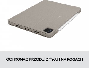 Logitech Combo Touch for iPad Pro 11-inch (1st, 2nd, 3rd and 4th gen) - SAND - US (920-010256) 3