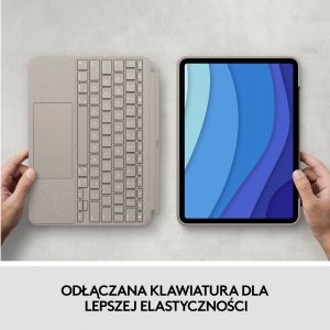 Logitech Combo Touch for iPad Pro 11-inch (1st, 2nd, 3rd and 4th gen) - SAND - US (920-010256) 6
