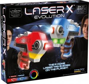 Tm Toys Laser X Evolution - blaster zestaw podwójny (LAS88908) 1