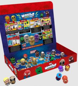 Figurka Tm Toys Marvel Wooblies  - skrzynka kolekcjonerka + 4 figurki (WBM006) 4