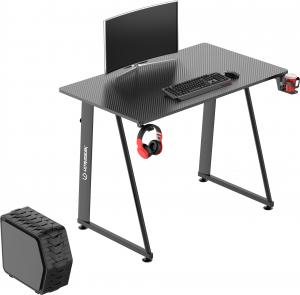 Biurko Ultradesk Enter V2 Czarne 100 cmx60 cm 2