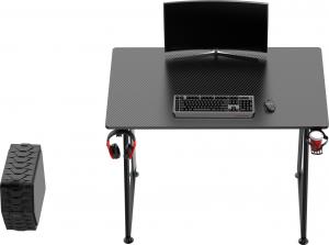 Biurko Ultradesk Enter V2 Czarne 100 cmx60 cm 3