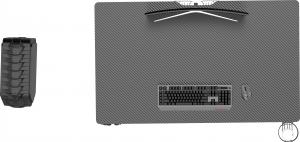 Biurko Ultradesk Enter V2 Czarne 100 cmx60 cm 6