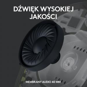 Słuchawki Logitech G435 Czarne (981-001050) 3