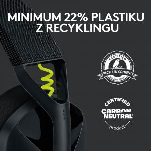 Słuchawki Logitech G435 Czarne (981-001050) 7