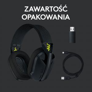 Słuchawki Logitech G435 Czarne (981-001050) 10