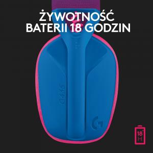 Słuchawki Logitech G435 Niebieskie (981-001062) 6