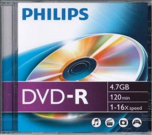 Philips DVD+R 4.7 GB 16x 1 sztuka (372493) 1
