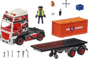 Playmobil Samochód ciężarowy z przyczepą (70771) 2