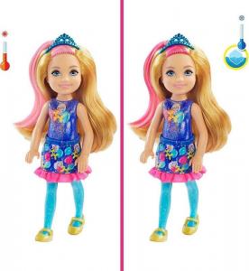 Lalka Barbie Mattel Color Reveal Chelsea - Imprezowa lalka (GTT26) 3