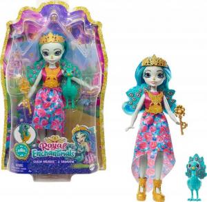 Mattel Entchantimals: Lalka Królowa Paradise i paw Rainbow (GYJ11/GYJ14) 2