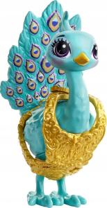 Mattel Entchantimals: Lalka Królowa Paradise i paw Rainbow (GYJ11/GYJ14) 5
