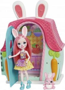 Mattel Enchantimals Mały zestaw Chatka Króliczka Bree z lalkami i akcesoriami GYN59/GYN60 5