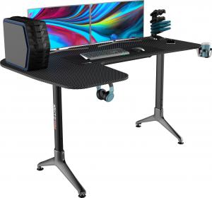 Biurko Pro-Gamer D-7000 Czarne 160 cmx60 cm 2