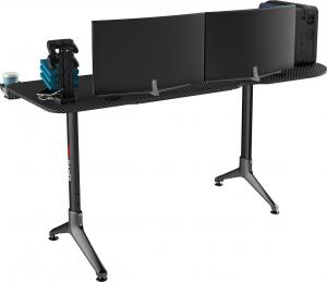 Biurko Pro-Gamer D-7000 Czarne 160 cmx60 cm 4
