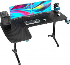 Biurko Pro-Gamer D-7000 Czarne 160 cmx60 cm 6