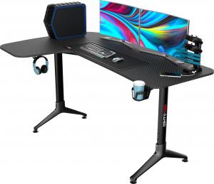 Biurko Pro-Gamer D-7000 Czarne 160 cmx60 cm 9