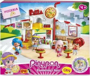 Epee PinyPon City Pizzeria - Zestaw "Pizzeria" z laleczką 8cm i akcesoriami 1