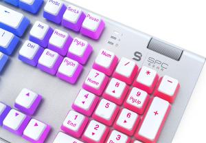 Klawiatura SPC Gear GK650K Pudding Edition Kailh Blue (SPG121) 9