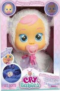 Tm Toys Cry Babies - Interaktywna lalka bobas Good Night Coney Króliczek 93140 2