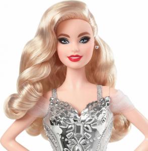Lalka Barbie Mattel Barbie Bożonarodzeniowa lalka 2021 (GXL18) 4