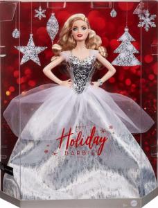 Lalka Barbie Mattel Barbie Bożonarodzeniowa lalka 2021 (GXL18) 1
