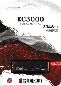 Dysk SSD Kingston KC3000 2TB M.2 2280 PCI-E x4 Gen4 NVMe (SKC3000D/2048G) 4